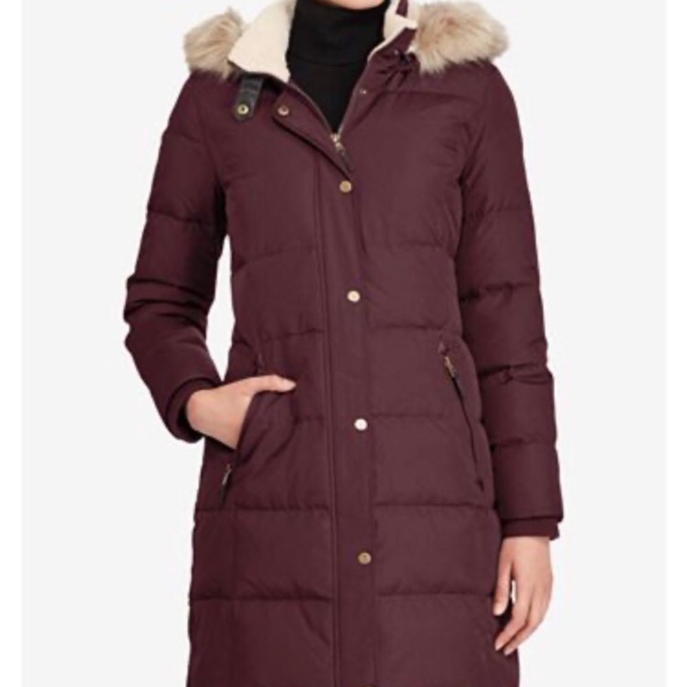 New jacket cranberry color